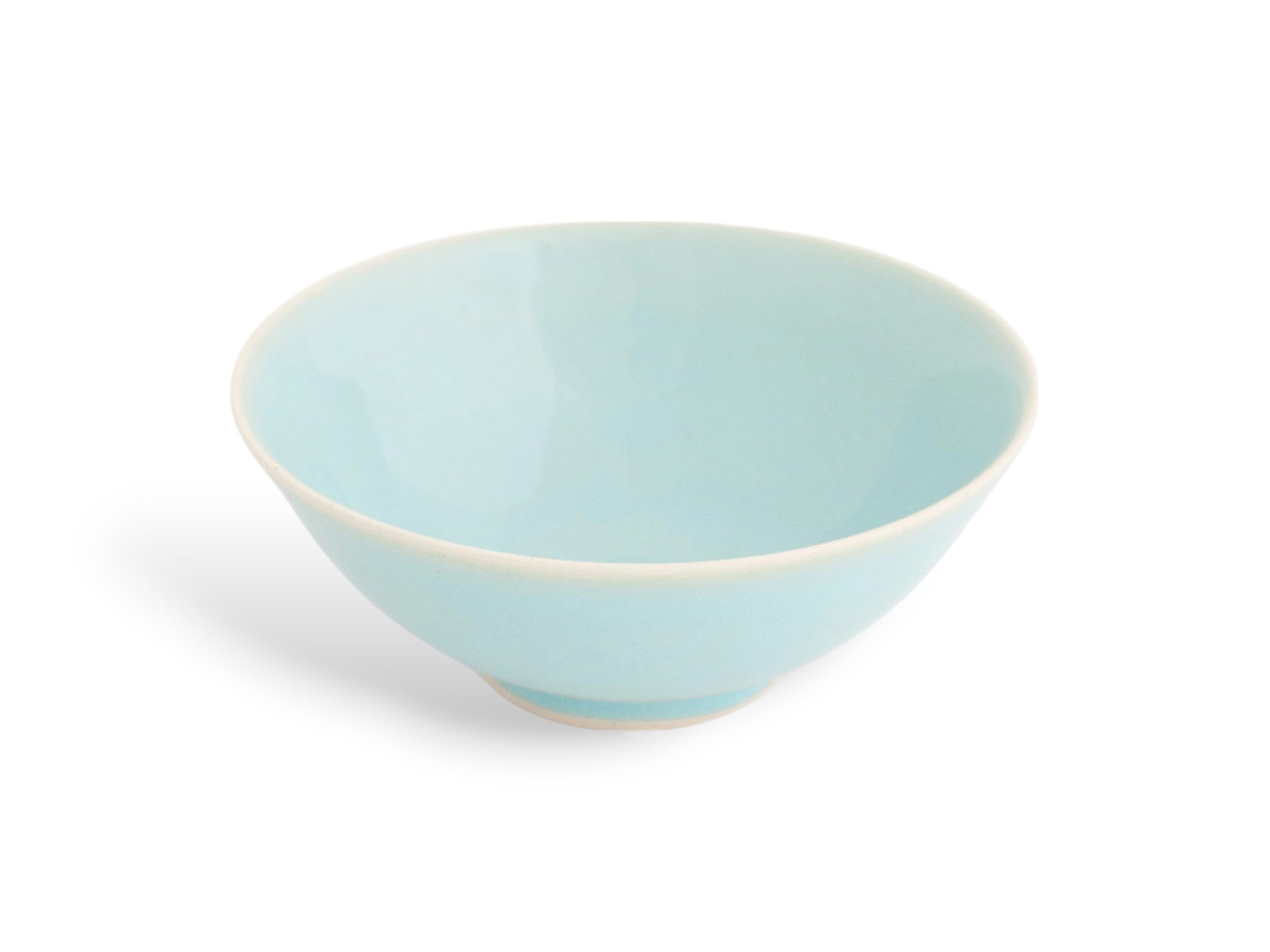 Handmade Stoneware blue sky serving bowl