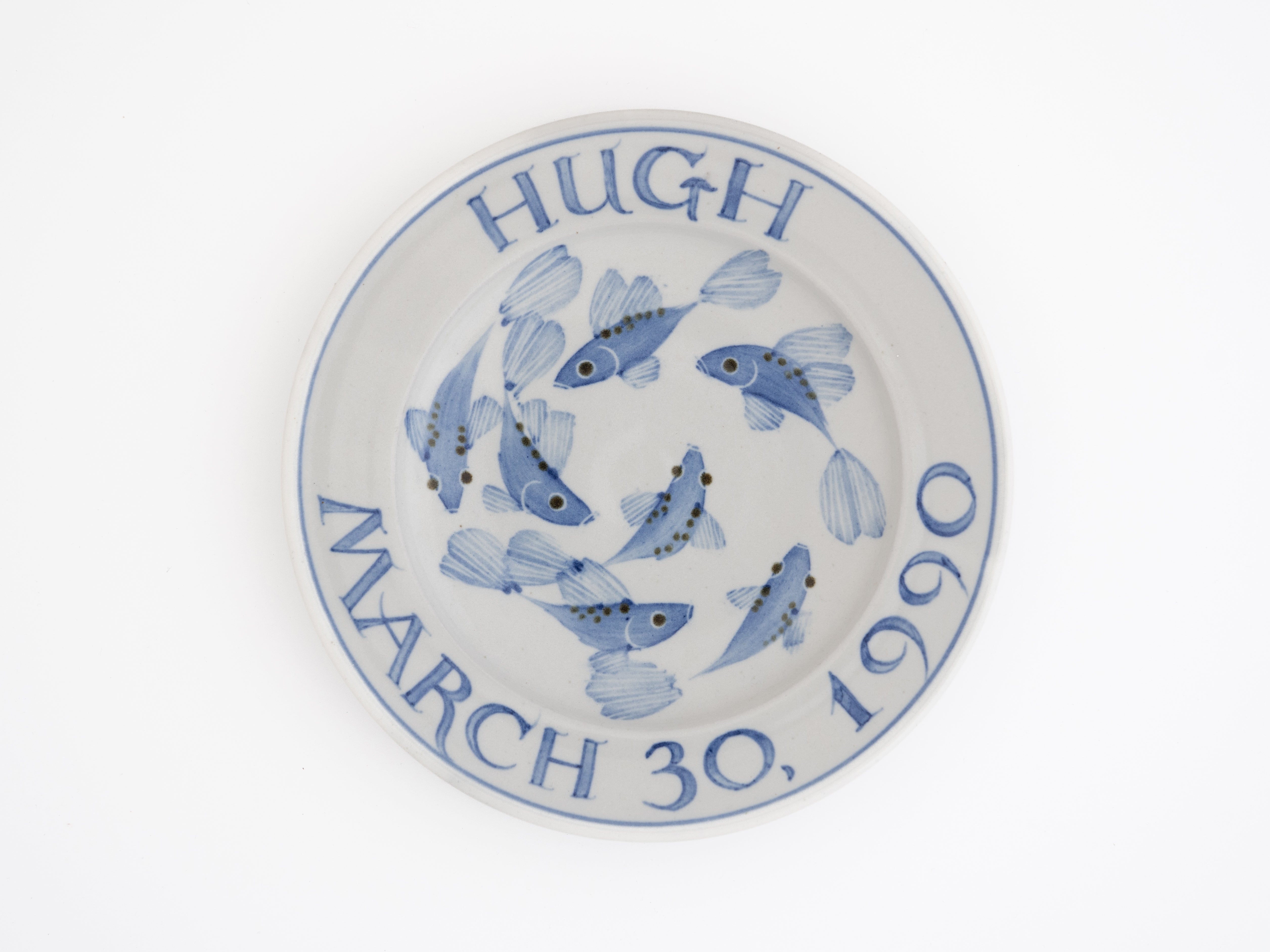 Inscribed 8" Commemorative Plate for Baby