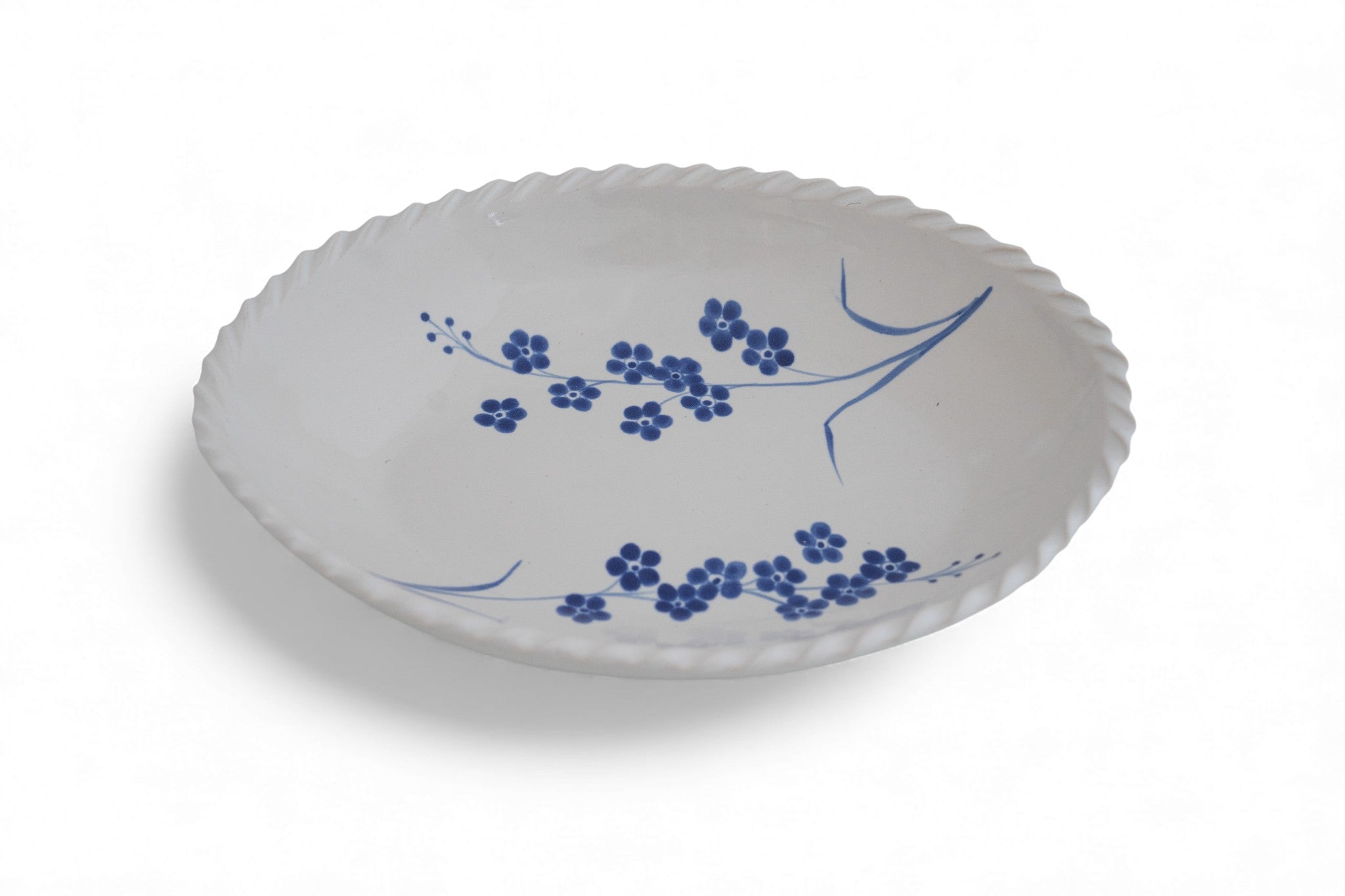 Medium Forget-Me-Not Oval Platter