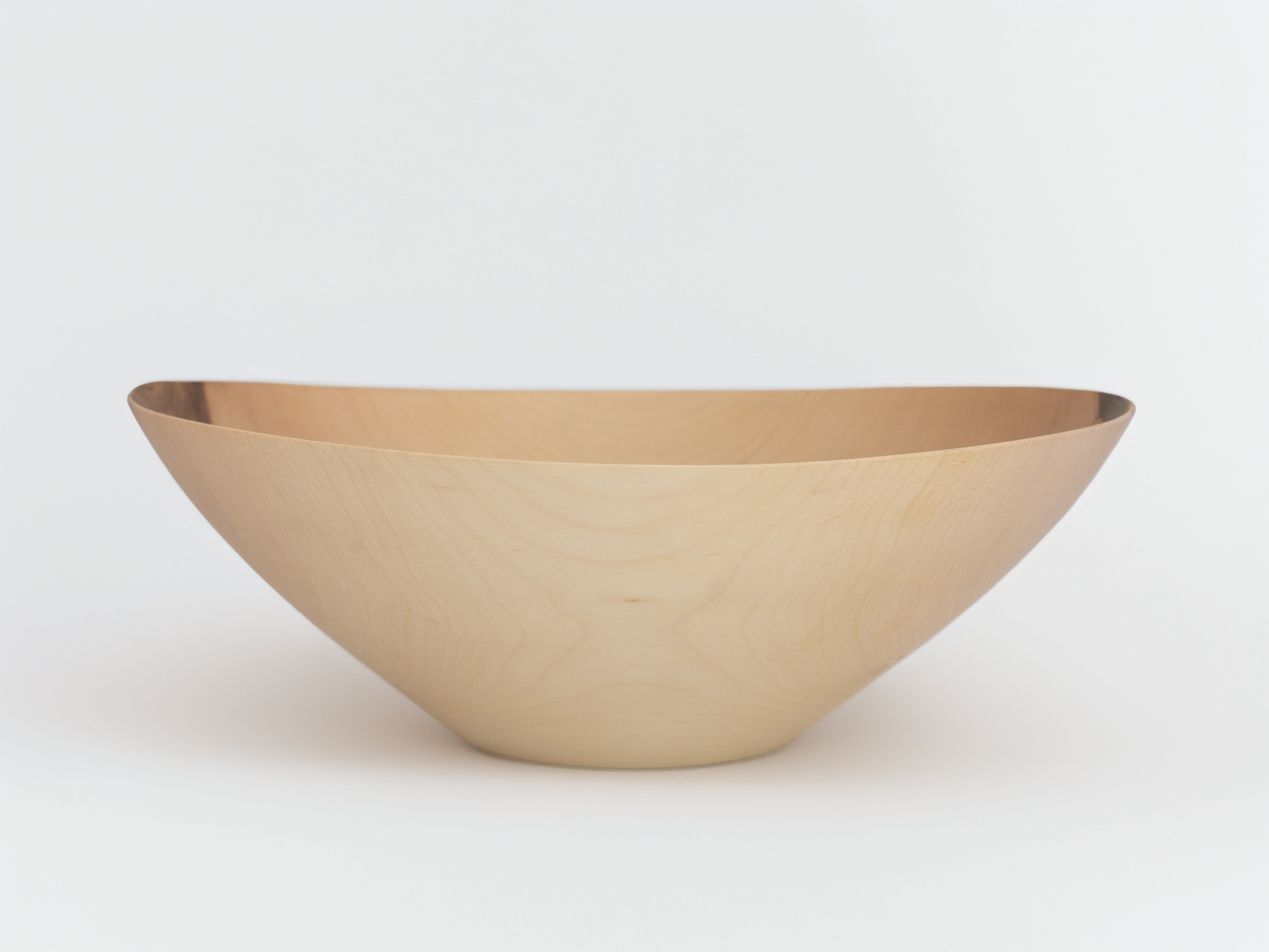 Green Turned Maple Bowl by Jeff Shepard 001