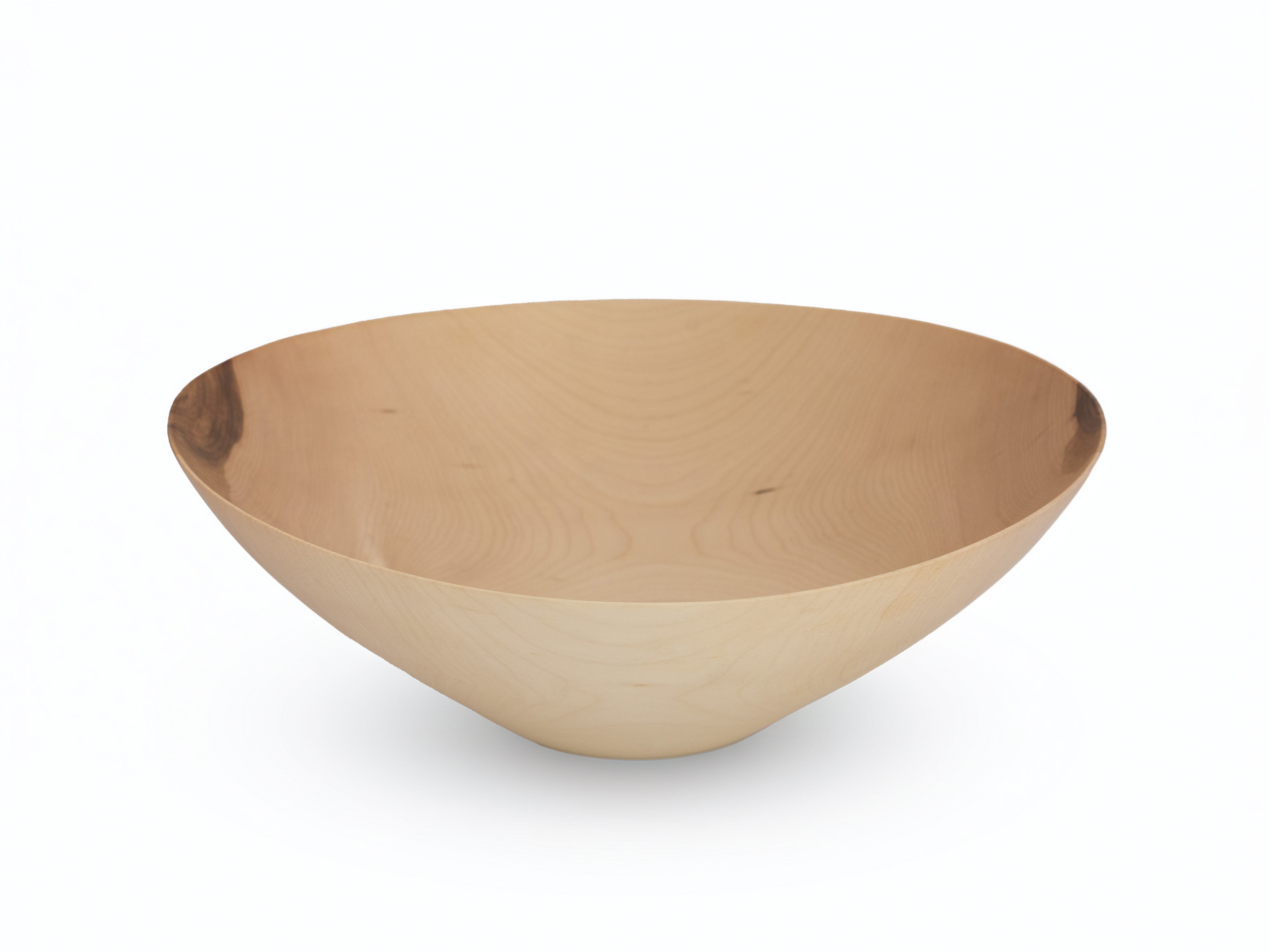Green Turned Maple Bowl by Jeff Shepard 001
