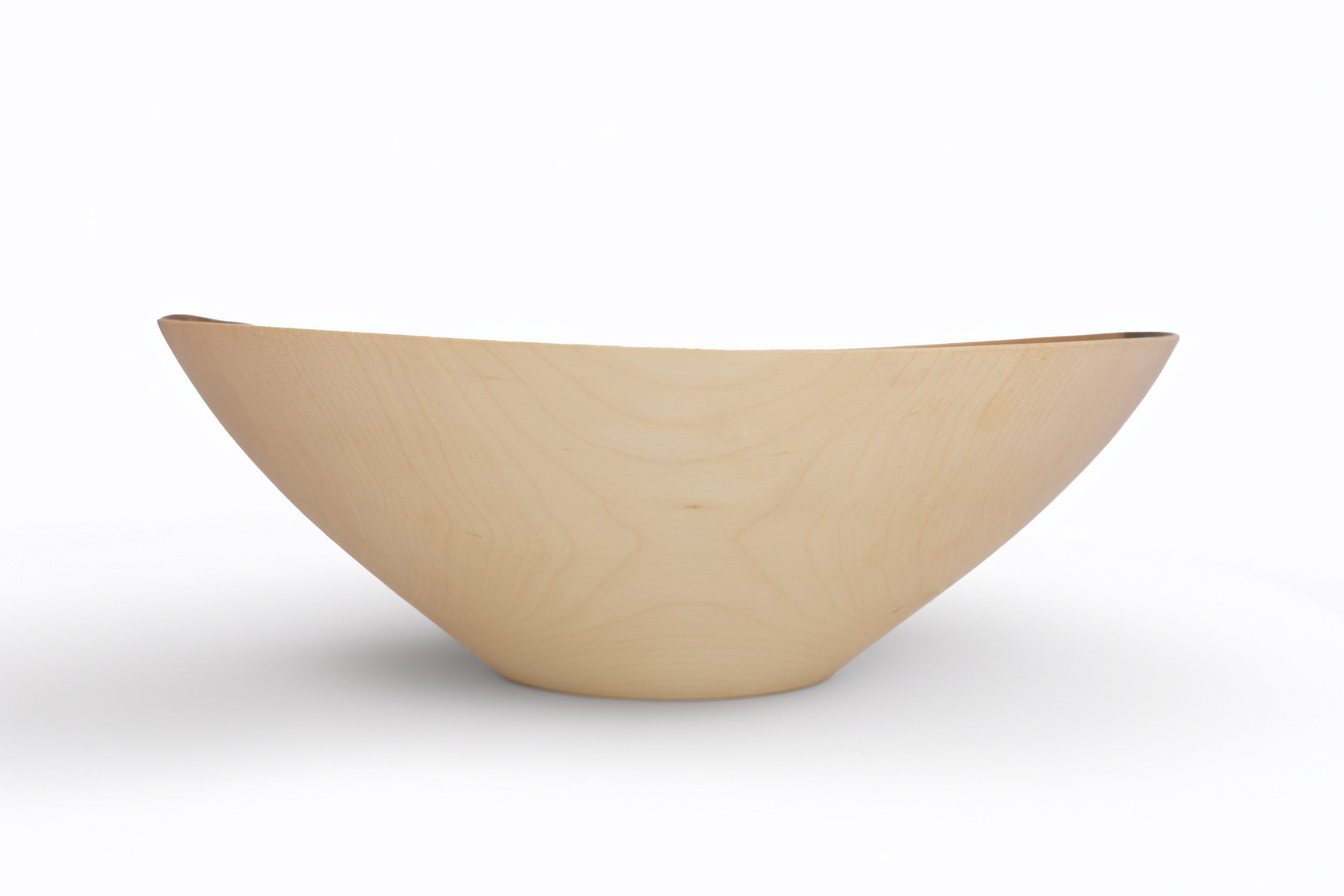 Green Turned Maple Bowl by Jeff Shepard 001
