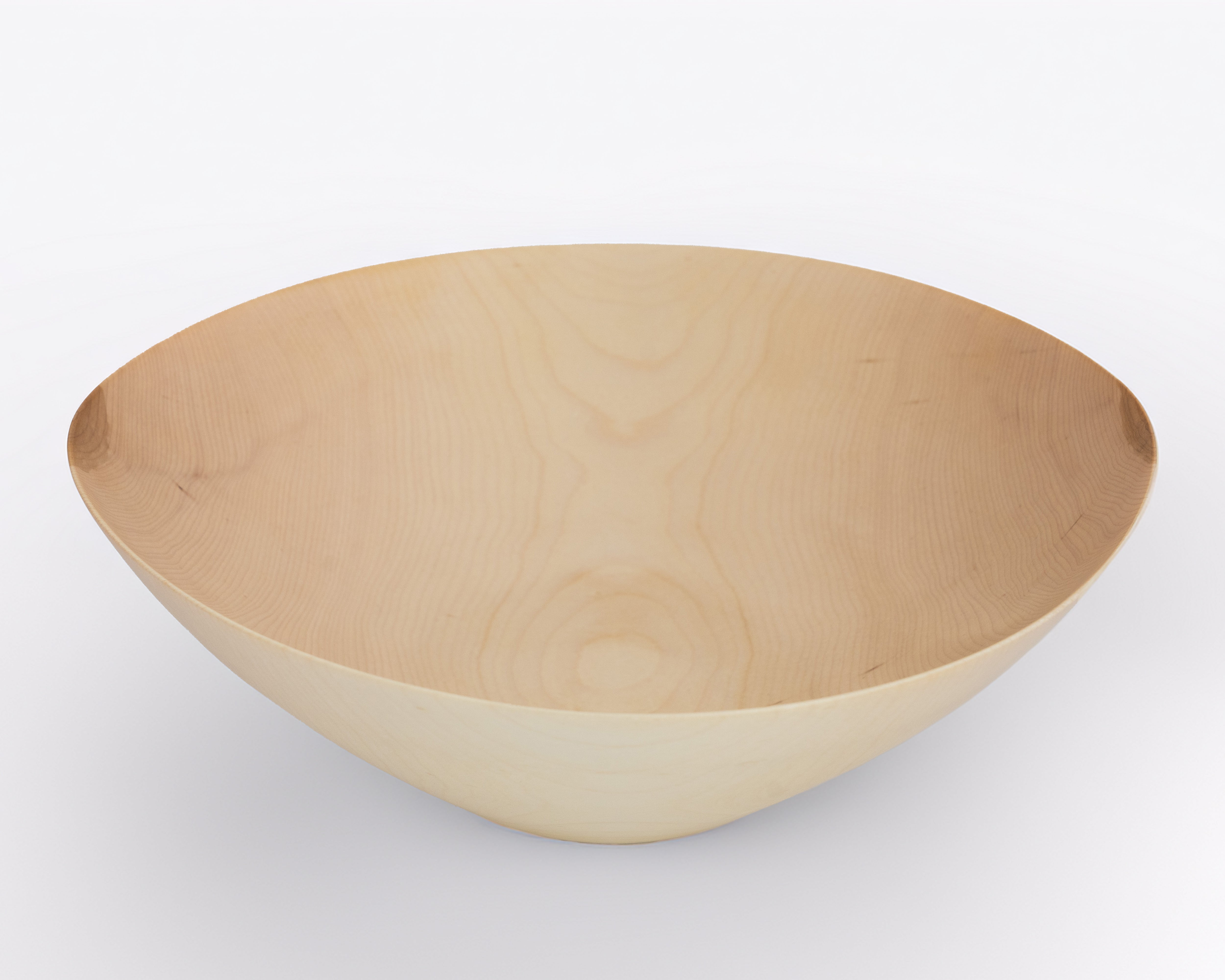 Green Turned Maple Bowl by Jeff Shepard 002