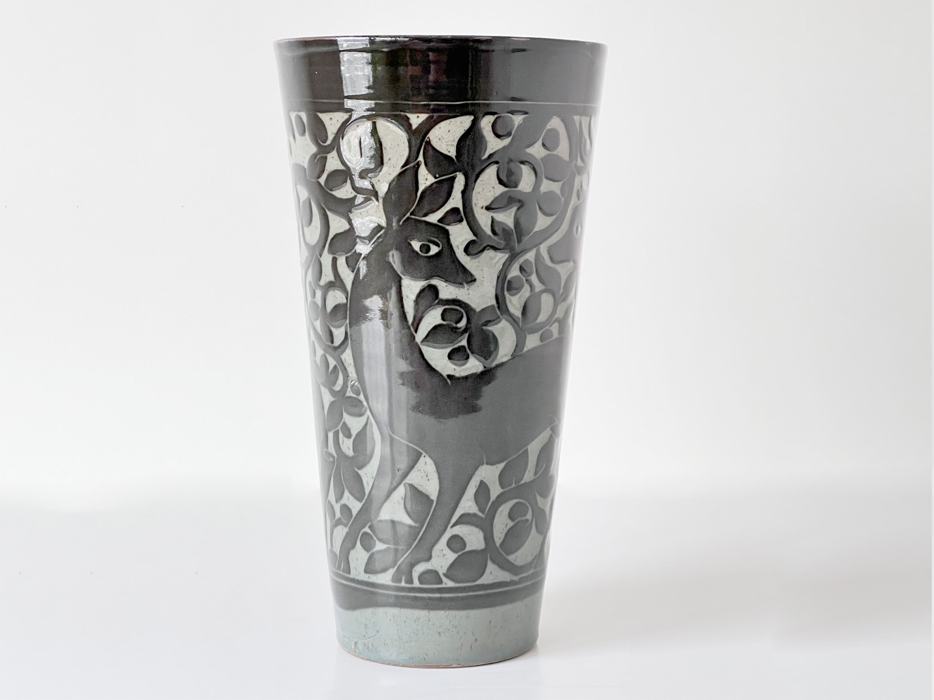 Spring Stag and Doe Beaker I