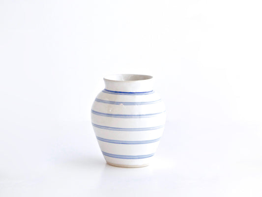 Small Painted Stripes Vase