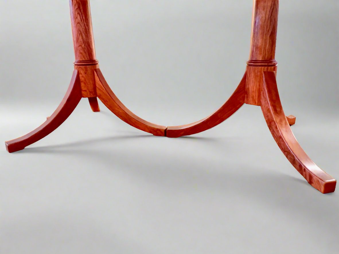 Cherry Josh’s Extending Pedestal Table