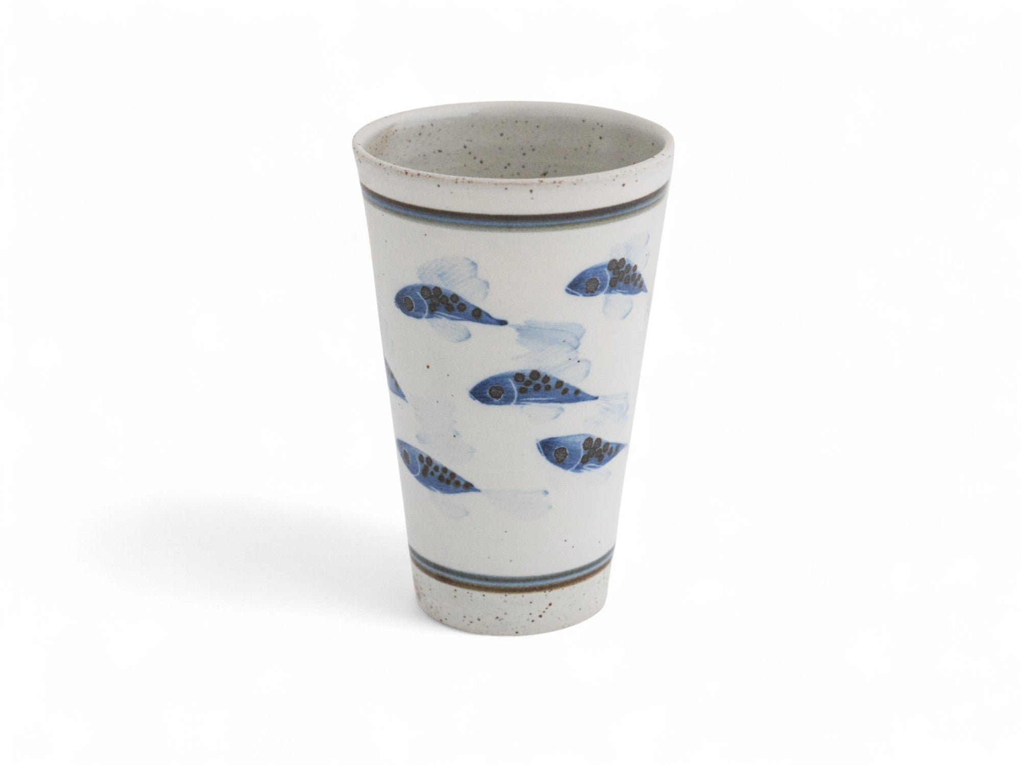 Medium Painted Fish Beaker