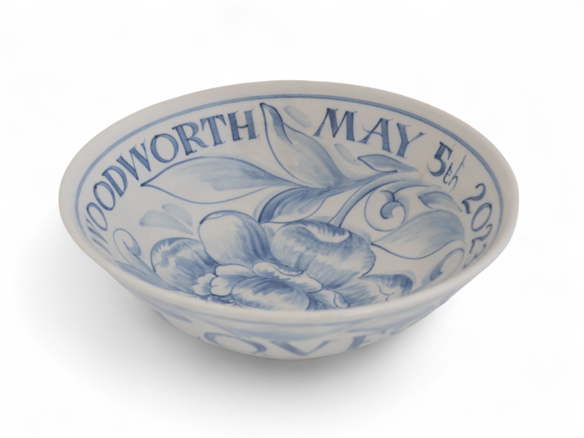 Inscribed Commemorative 9" Bowl