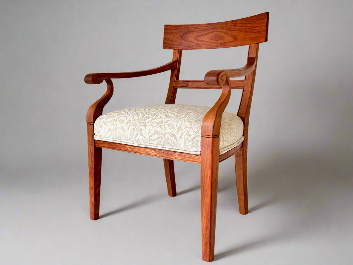 Upholstered Sophia's Arm Chair