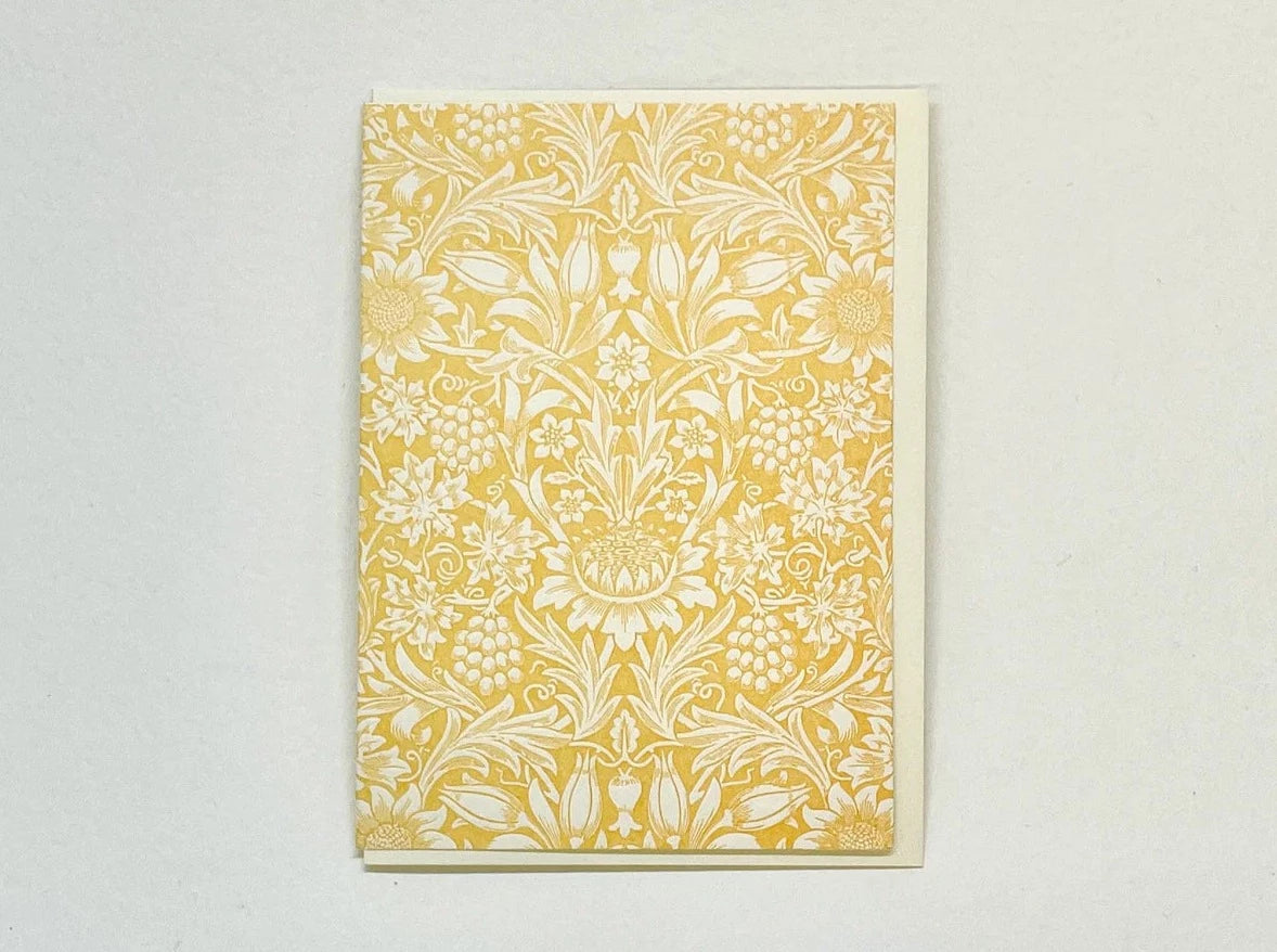 William Morris Sunflower Notecards