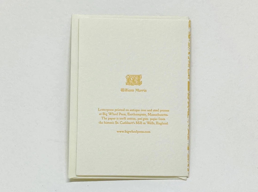 William Morris Sunflower Notecards