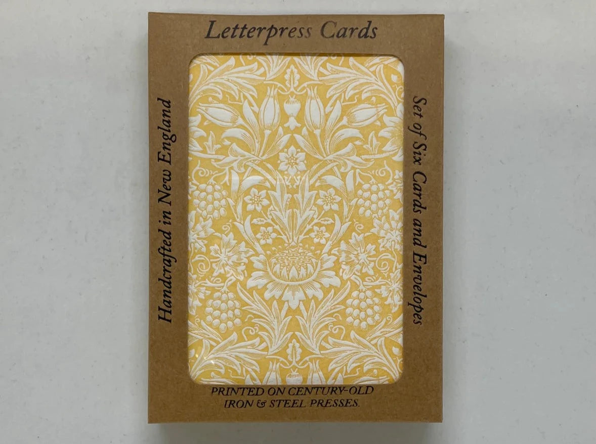 William Morris Sunflower Notecards