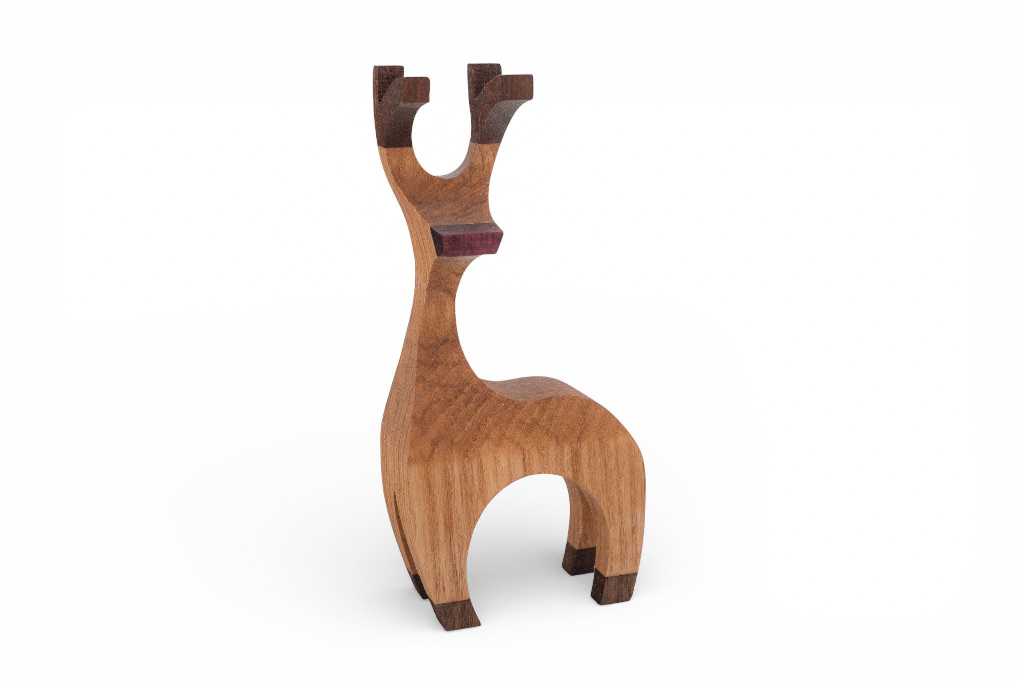 Wooden Reindeer By Connor Rockwell