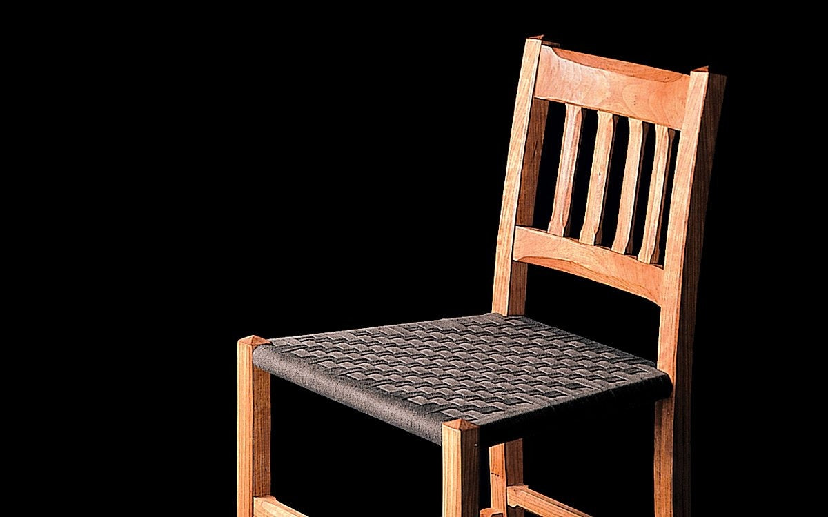 COTTAGE BARSTOOL WITH BACK - ShackletonThomas