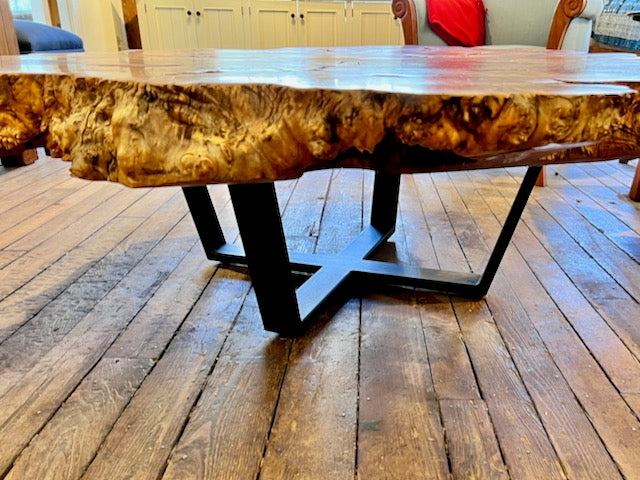 Big Leaf Maple Burl Coffee Table