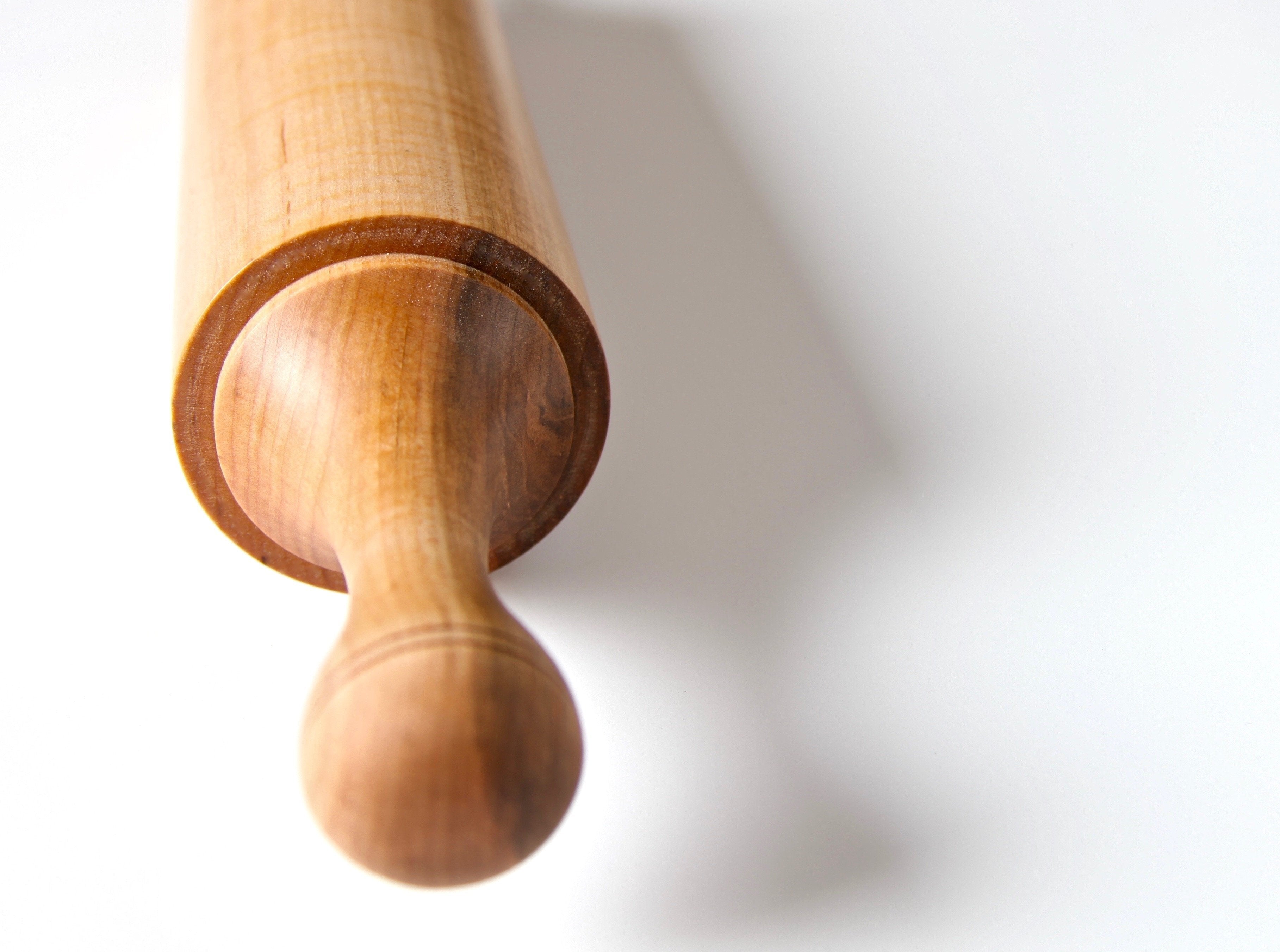 TURNED WOODEN ROLLING PINS IN MAPLE - ShackletonThomas