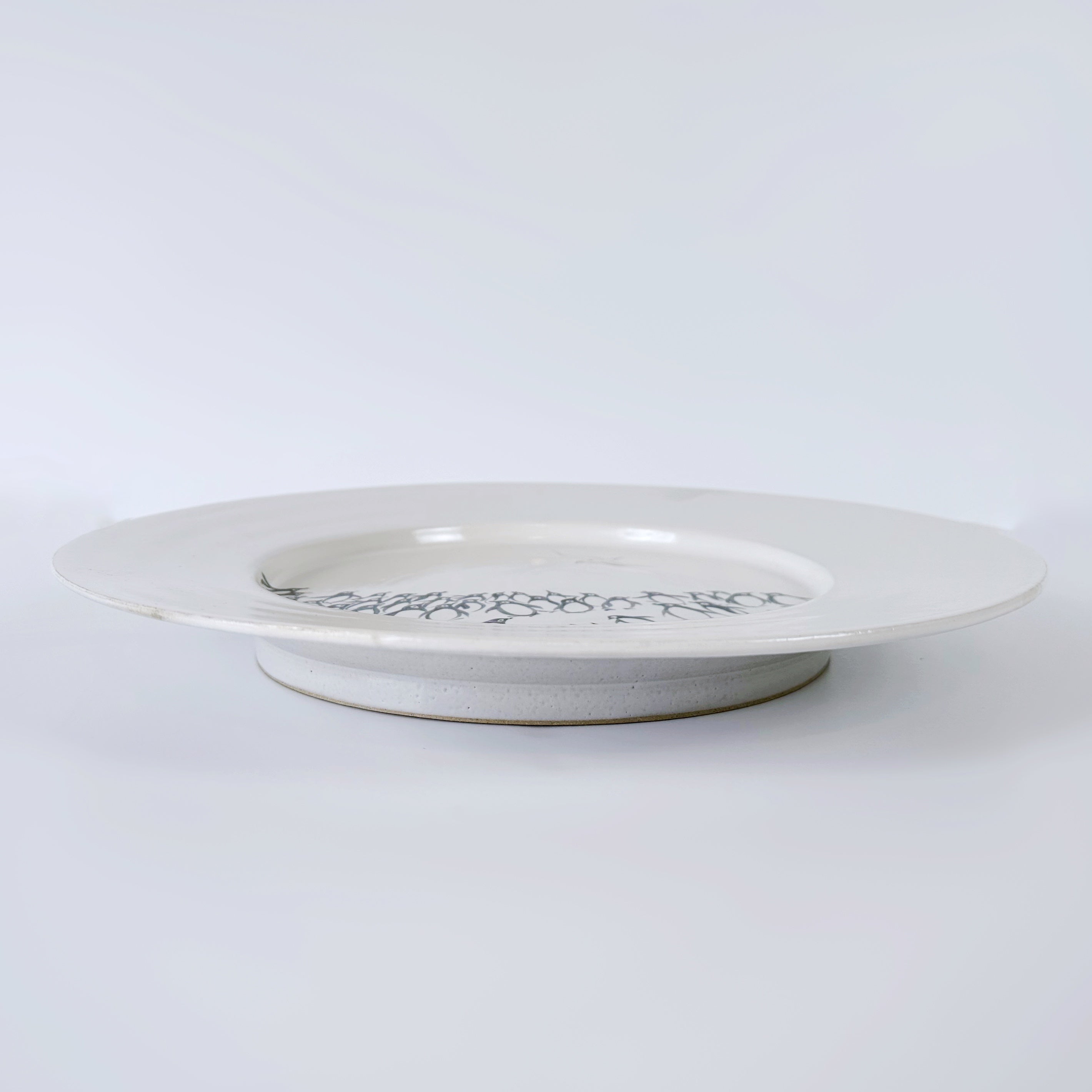 Platter with a Waddle of Penguins and Albatross