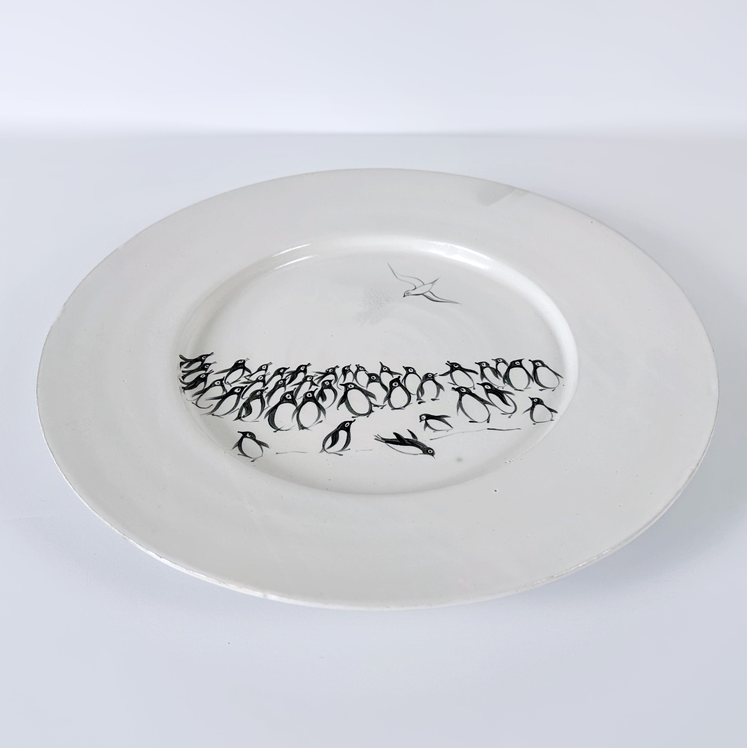 Platter with a Waddle of Penguins and Albatross