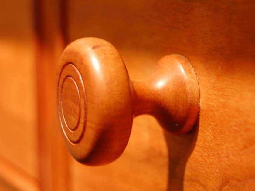 Kitchen Dresser with Glass Doors