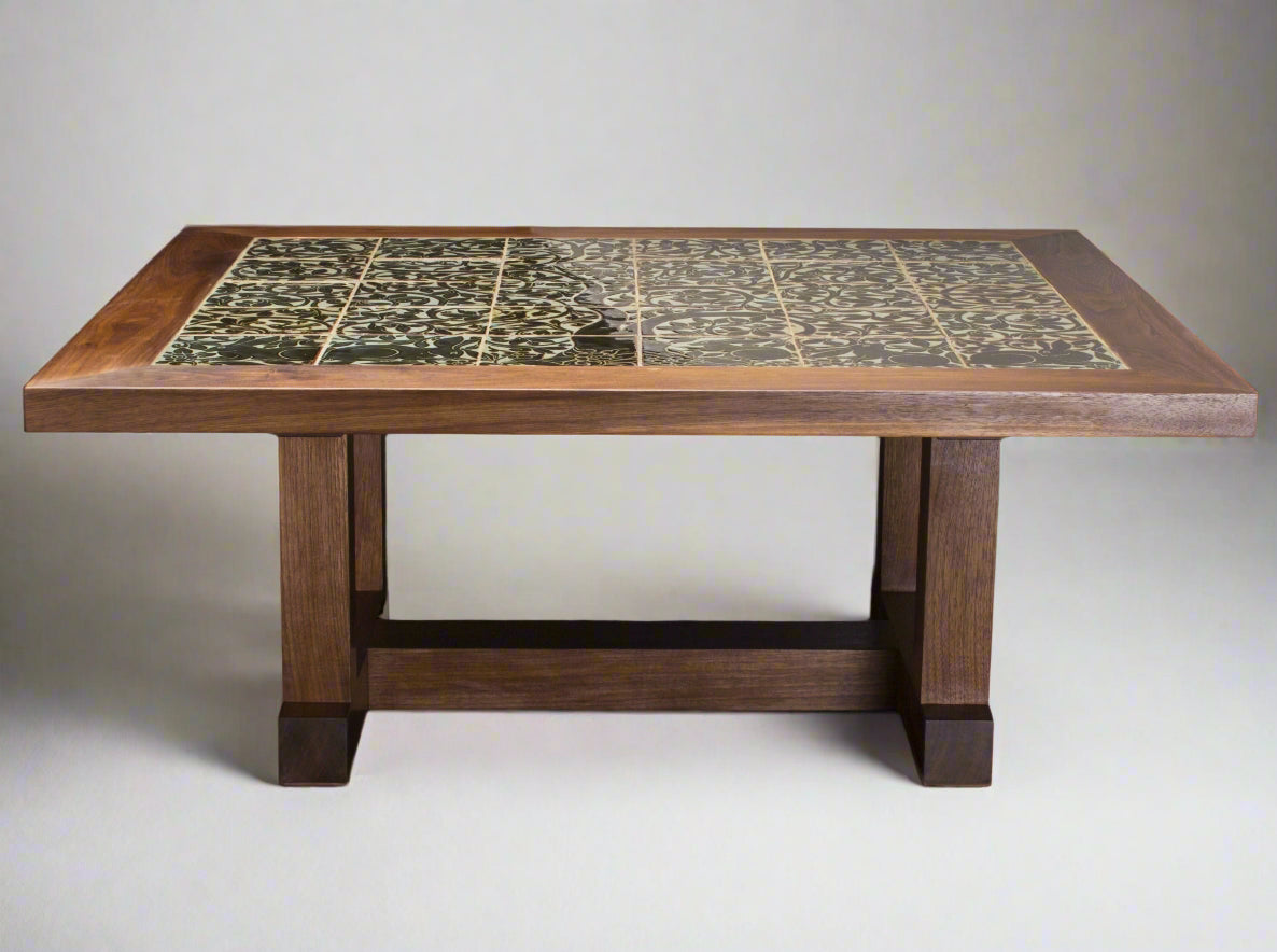 MARCO'S COFFEE TABLE WITH TILE TOP - ShackletonThomas