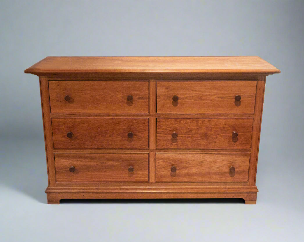 English Chest Of Drawers  60" W x 20" D x 36" H