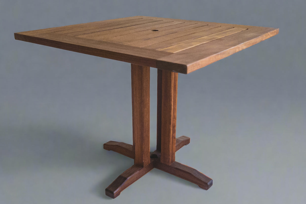 Twin Farms Pedestal Table 38" Square x 30" High