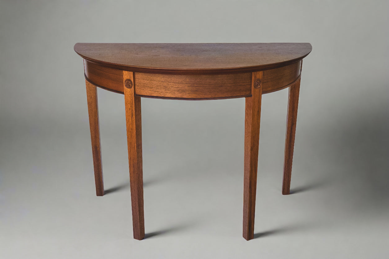 Tristyn’s Demi Lune 44" W x 22" D x 32" H