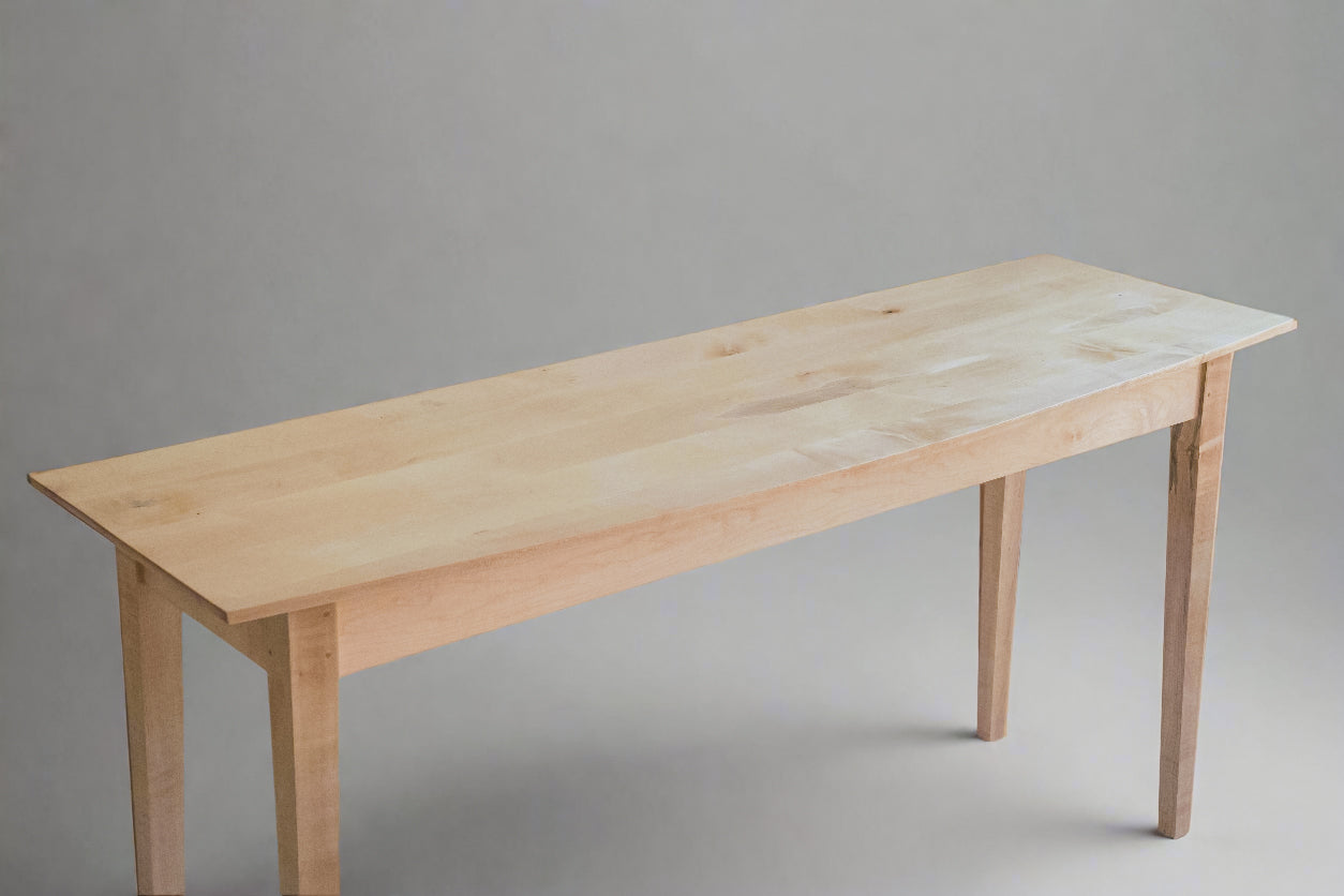 David’s Bowfront Sideboard In Maple 35” H x 23” W x 72” L