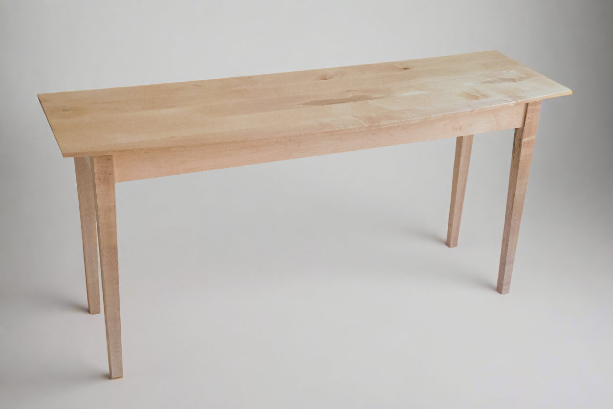 David’s Bowfront Sideboard In Maple 35” H x 23” W x 72” L