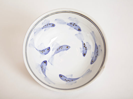 Painted Fish Cereal Bowl