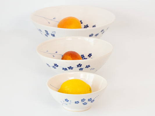 Forget-Me-Not Serving Bowl