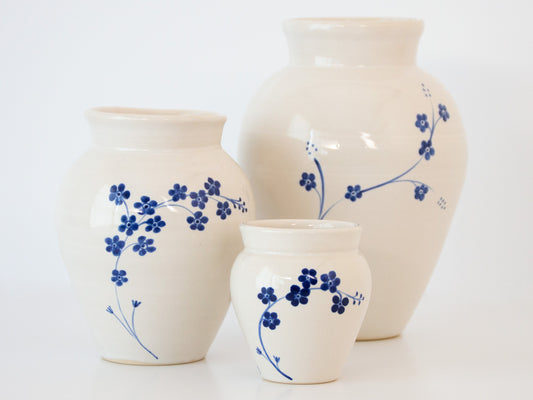 Medium Forget-Me-Not Vase
