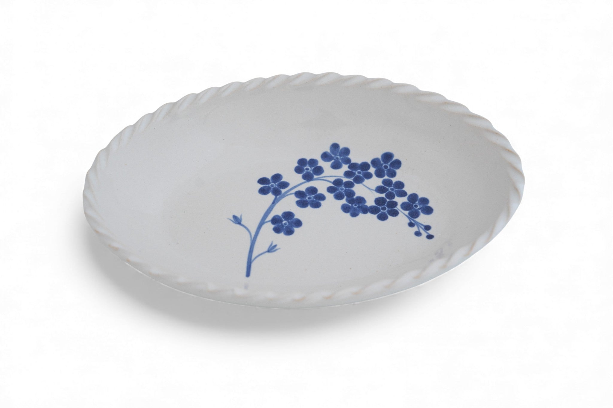 Small Forget-Me-Not Oval Platter