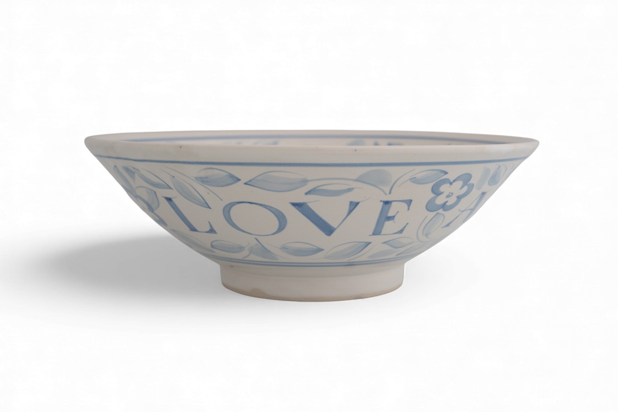 Decorated 14" Wedding Bowl