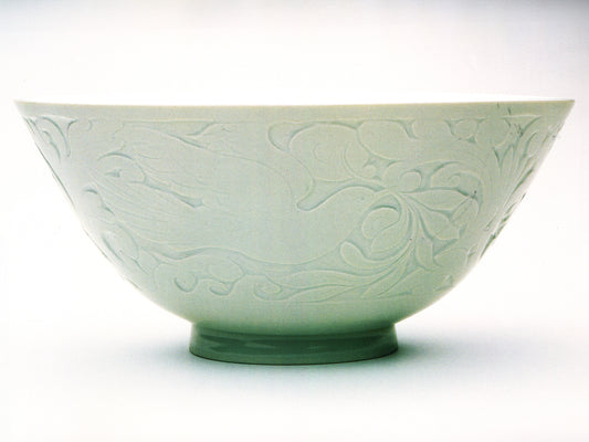 Carved Porcelain Peace Bowl
