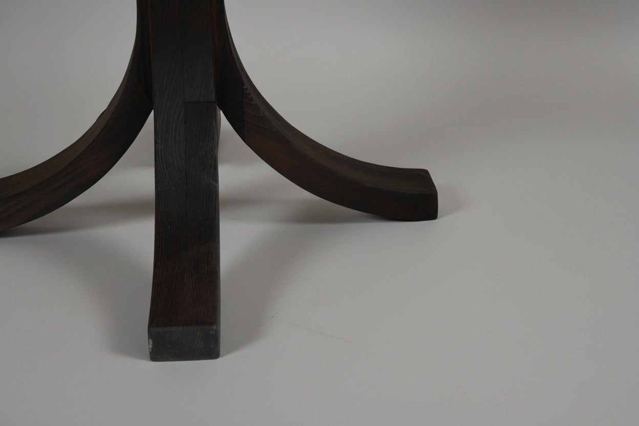 Shou Sugi Ban Eagle Table 38" Diameter 29 1/2" H