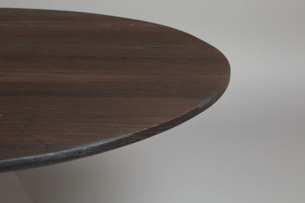 Shou Sugi Ban Eagle Table 38" Diameter 29 1/2" H