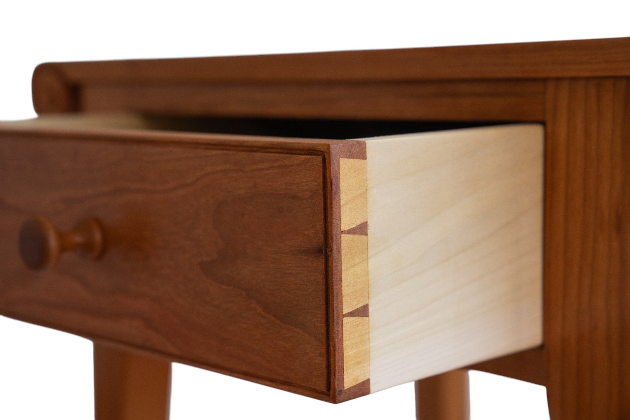 Sleigh End Table