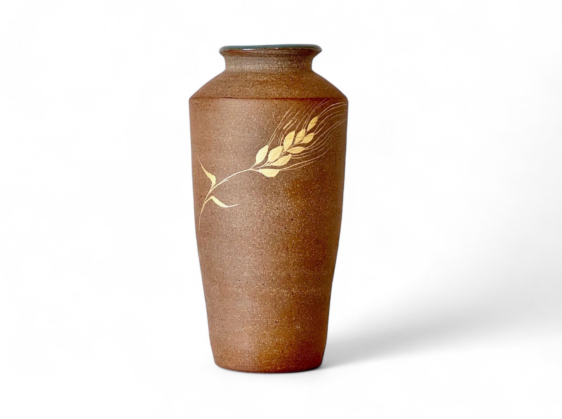 Medium Bottle Vase - Gold Grass