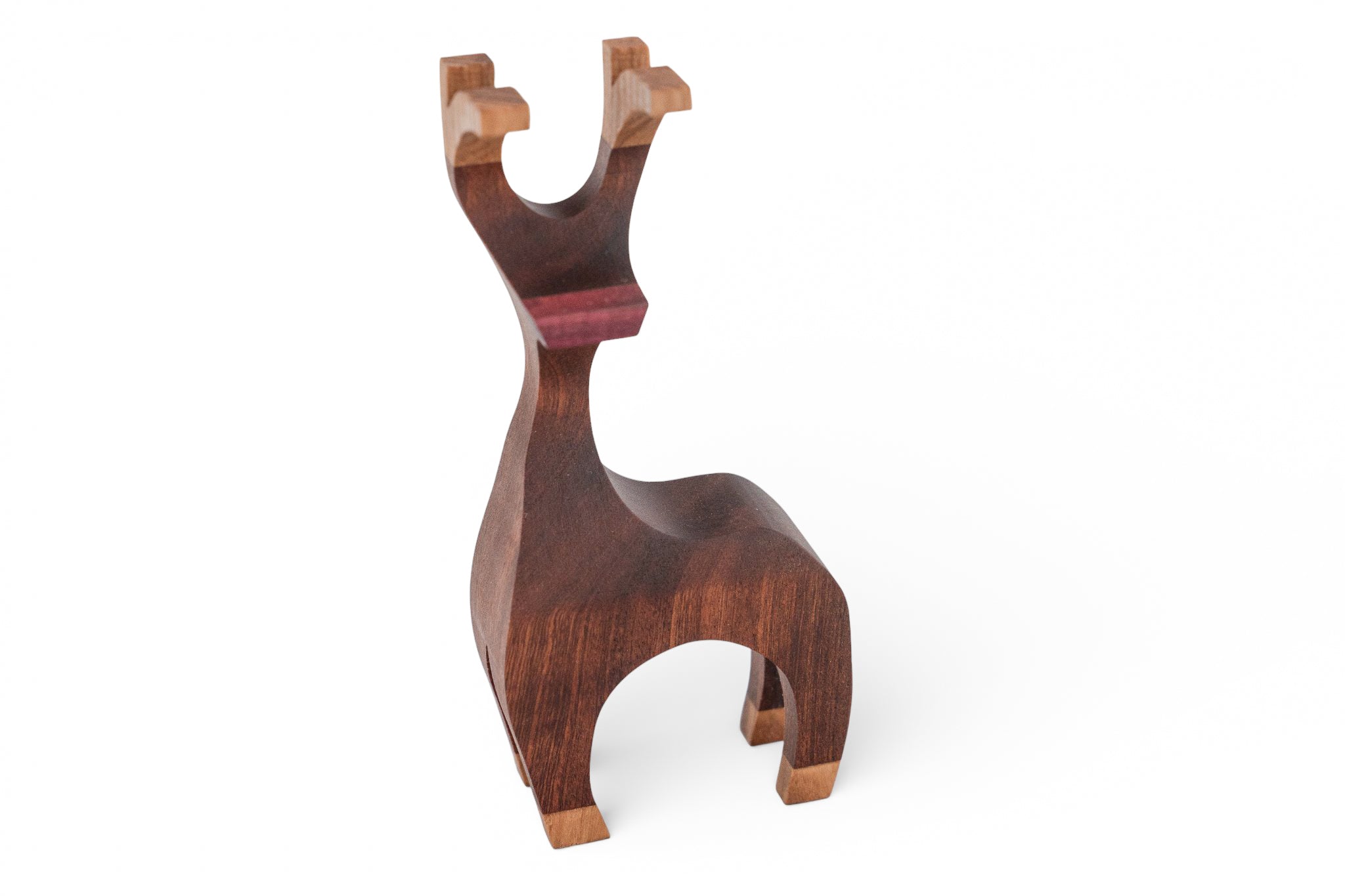 Wooden Reindeer By Connor Rockwell