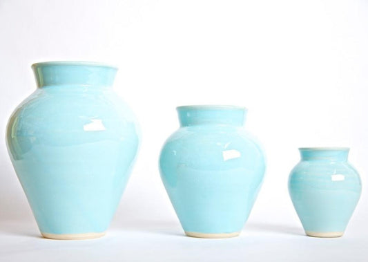 Small Blue Sky Vase