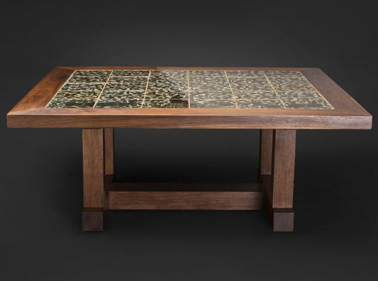 MARCO'S COFFEE TABLE WITH TILE TOP - ShackletonThomas
