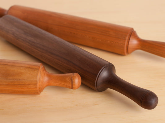 Turned Wooden Rolling Pins