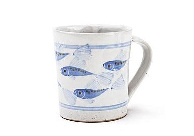 one painted fish 10 ounce mug
