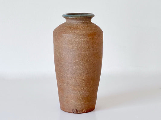 Medium Bottle Vase - Gold Forget-Me-Nots