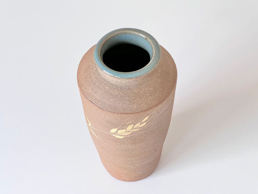 Medium Bottle Vase - Gold Grass