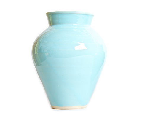 Large Blue Sky Vase